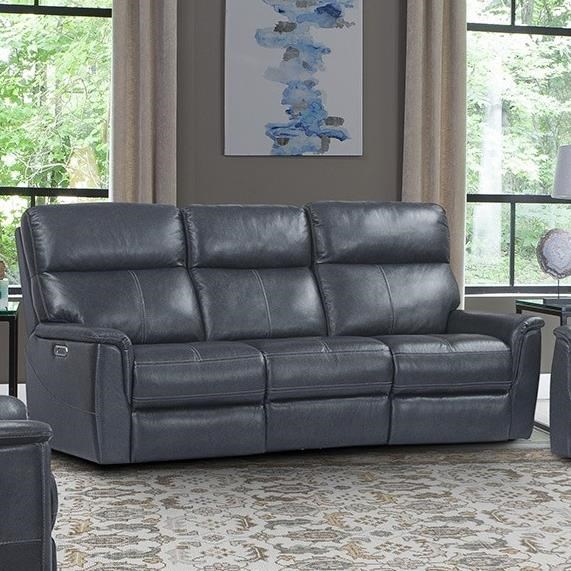Parker Living Reed Power Reclining Sofa with Power Headrests and USB